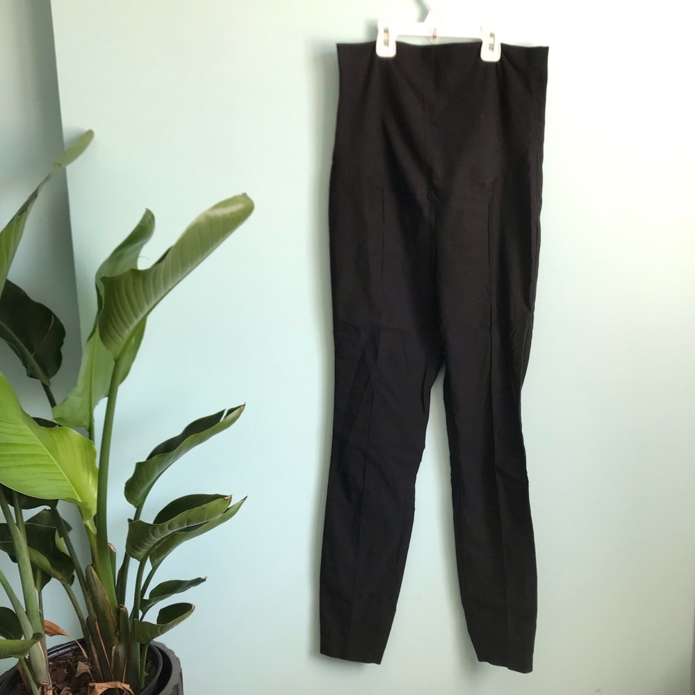 Thyme maternity black dress pants